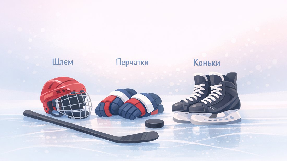 хоккейная экипировка для игры
